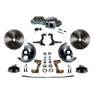LEED Brakes® - Plain Front Disc Brake Conversion Kit