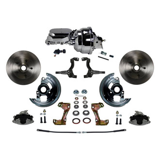 LEED Brakes® - Plain Front Disc Brake Conversion Kit