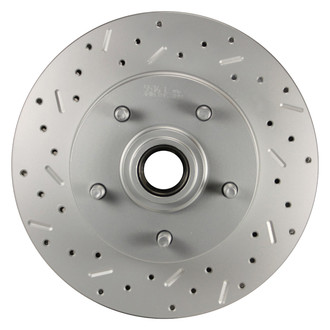 LEED Brakes® - Drilled and Slotted Front Disc Brake Conversion Kit