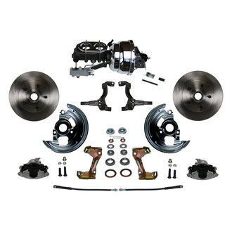 LEED Brakes® - Plain Front Disc Brake Conversion Kit