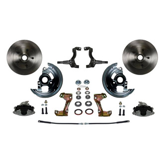 LEED Brakes® - Plain Front Disc Brake Conversion Kit