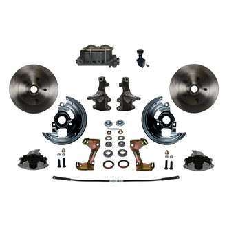 LEED Brakes® - Plain Front Disc Brake Conversion Kit
