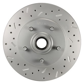 LEED Brakes® - Drilled and Slotted Front Disc Brake Conversion Kit