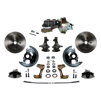 LEED Brakes® - Plain Front Disc Brake Conversion Kit