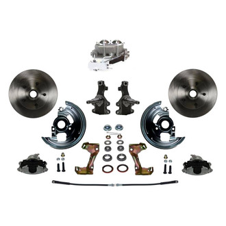 LEED Brakes® - Plain Front Disc Brake Conversion Kit