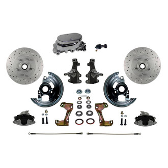 LEED Brakes® - Drilled and Slotted Front Disc Brake Conversion Kit
