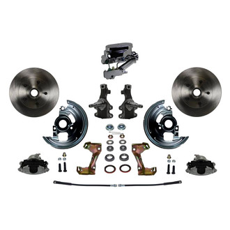 LEED Brakes® - Plain Front Disc Brake Conversion Kit