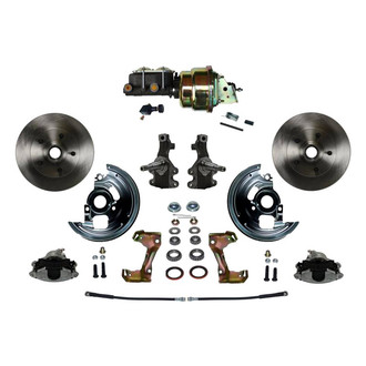 LEED Brakes® - Plain Front Disc Brake Conversion Kit