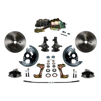 LEED Brakes® - Plain Front Disc Brake Conversion Kit