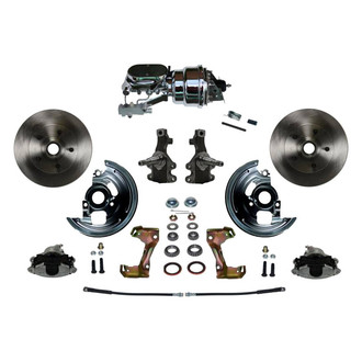 LEED Brakes® - Plain Front Disc Brake Conversion Kit