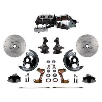 LEED Brakes® - Drilled and Slotted Front Disc Brake Conversion Kit