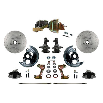 LEED Brakes® - Drilled and Slotted Front Disc Brake Conversion Kit