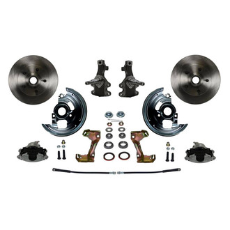 LEED Brakes® - Plain Front Disc Brake Conversion Kit