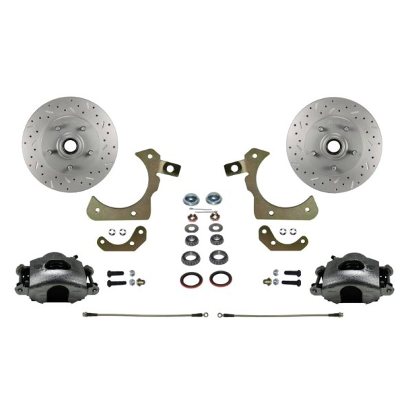  LEED Brakes® - Drilled and Slotted Front Disc Brake Conversion Kit