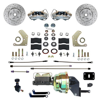 LEED Brakes® - Drilled and Slotted Front Disc Brake Conversion Kit