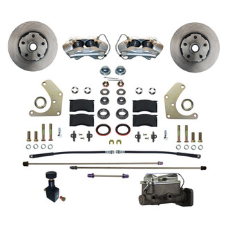 LEED Brakes® - Plain Front Disc Brake Conversion Kit