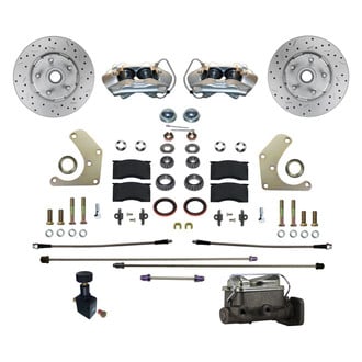 LEED Brakes® - Drilled and Slotted Front Disc Brake Conversion Kit