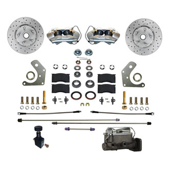 LEED Brakes® - Drilled and Slotted Front Disc Brake Conversion Kit