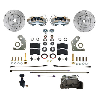 LEED Brakes® - Drilled and Slotted Front Disc Brake Conversion Kit