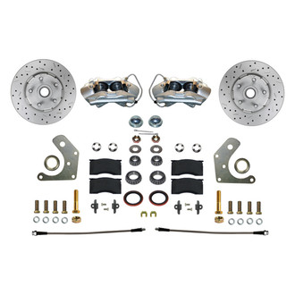LEED Brakes® - Drilled and Slotted Front Disc Brake Conversion Kit