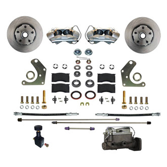 LEED Brakes® - Plain Front Disc Brake Conversion Kit