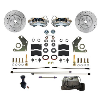 LEED Brakes® - Drilled and Slotted Front Disc Brake Conversion Kit