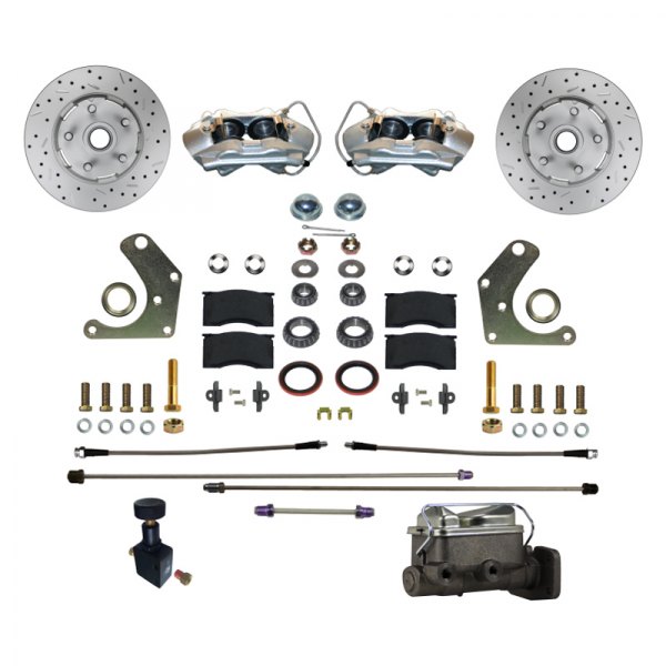  LEED Brakes® - Drilled and Slotted Front Disc Brake Conversion Kit