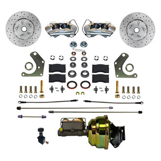 LEED Brakes® - Drilled and Slotted Front Disc Brake Conversion Kit