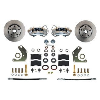 LEED Brakes® - Plain Front Disc Brake Conversion Kit