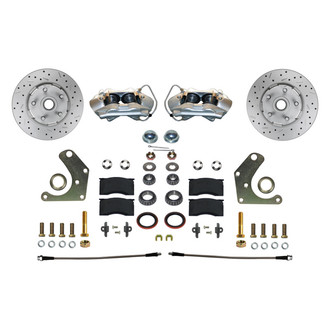 LEED Brakes® - Drilled and Slotted Front Disc Brake Conversion Kit
