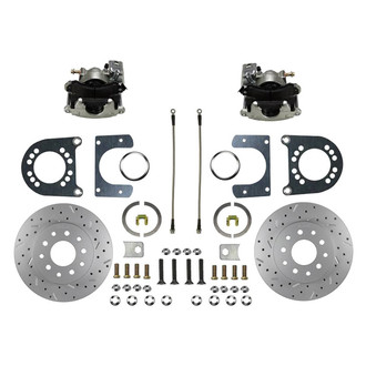 LEED Brakes® - Drilled and Slotted Rear Disc Brake Conversion Kit