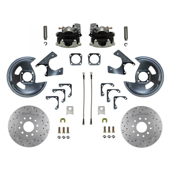  LEED Brakes® - Drilled and Slotted Rear Disc Brake Conversion Kit