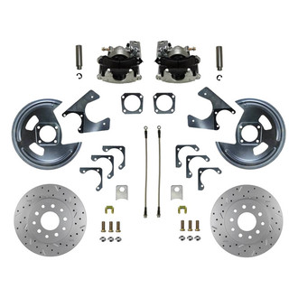 LEED Brakes® - Drilled and Slotted Rear Disc Brake Conversion Kit