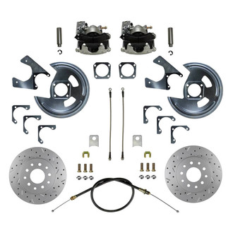 LEED Brakes® - Drilled and Slotted Rear Disc Brake Conversion Kit