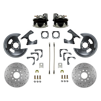 LEED Brakes® - Drilled and Slotted Rear Disc Brake Conversion Kit
