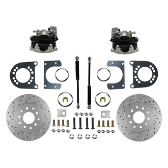 LEED Brakes® - Drilled and Slotted Rear Disc Brake Conversion Kit