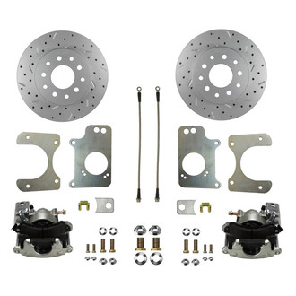LEED Brakes® - Drilled and Slotted Rear Disc Brake Conversion Kit