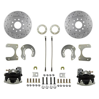 LEED Brakes® - Drilled and Slotted Rear Disc Brake Conversion Kit