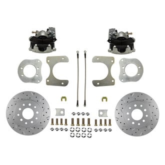 LEED Brakes® - Drilled and Slotted Rear Disc Brake Conversion Kit
