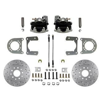 LEED Brakes® - Drilled and Slotted Rear Disc Brake Conversion Kit