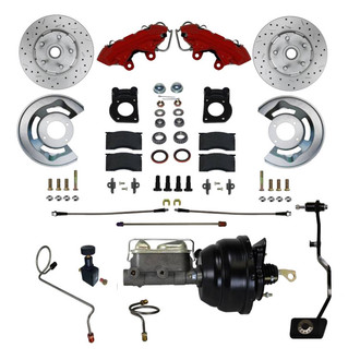 LEED Brakes® - Drilled and Slotted Front Disc Brake Conversion Kit