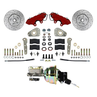 LEED Brakes® - Drilled and Slotted Front Disc Brake Conversion Kit