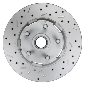 LEED Brakes® - Drilled and Slotted Front Disc Brake Conversion Kit