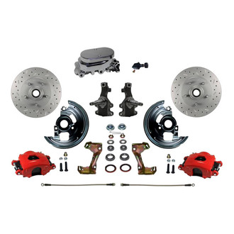 LEED Brakes® - Drilled and Slotted Front Disc Brake Conversion Kit
