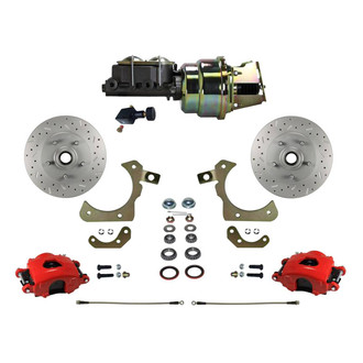 LEED Brakes® - Drilled and Slotted Front Disc Brake Conversion Kit