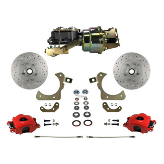 LEED Brakes® - Drilled and Slotted Front Disc Brake Conversion Kit
