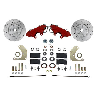 LEED Brakes® - Drilled and Slotted Front Disc Brake Conversion Kit