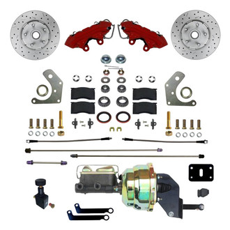 LEED Brakes® - Drilled and Slotted Front Disc Brake Conversion Kit