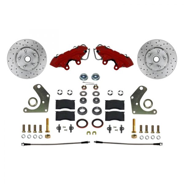  LEED Brakes® - Drilled and Slotted Front Disc Brake Conversion Kit