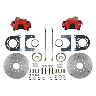 LEED Brakes® - Drilled and Slotted Rear Disc Brake Conversion Kit